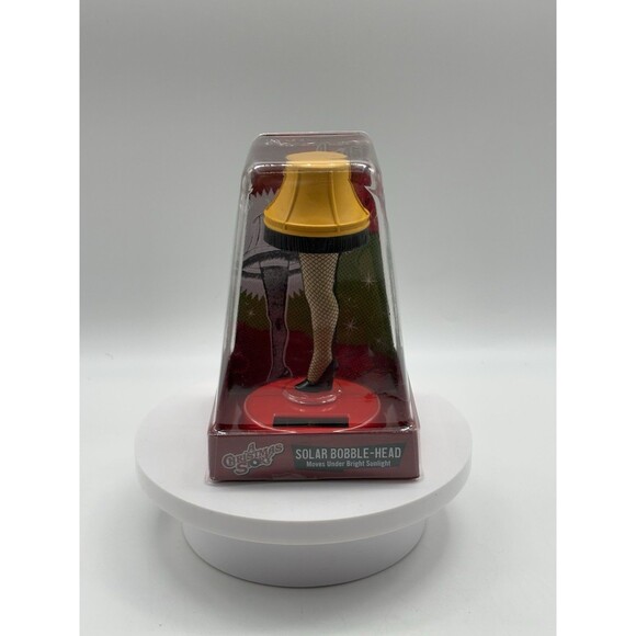 A Christmas Story Solar Bobble-Head Leg Lamp - Brand New in Package - Picture 1 of 7